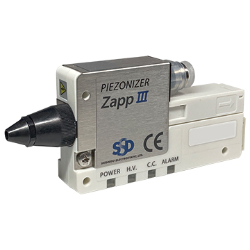 ZappⅢ AC-type compact ionizer, with mini-piezoelectric transformer built-in