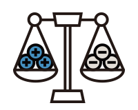 Striving for an ion balance of ±0 V