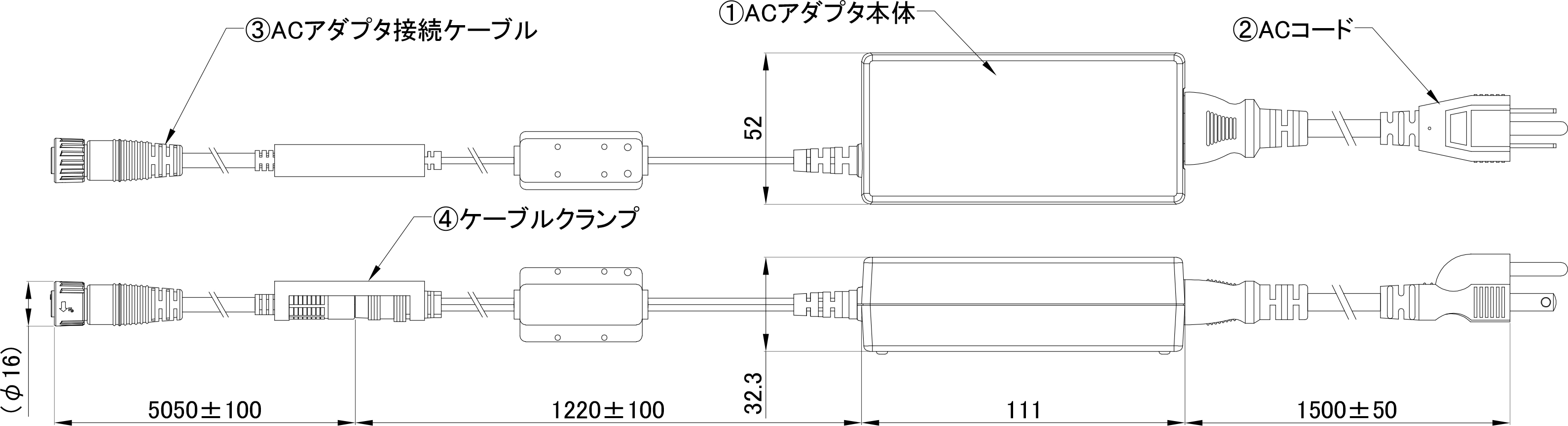 AGZⅣ イオンブローガン 外観図